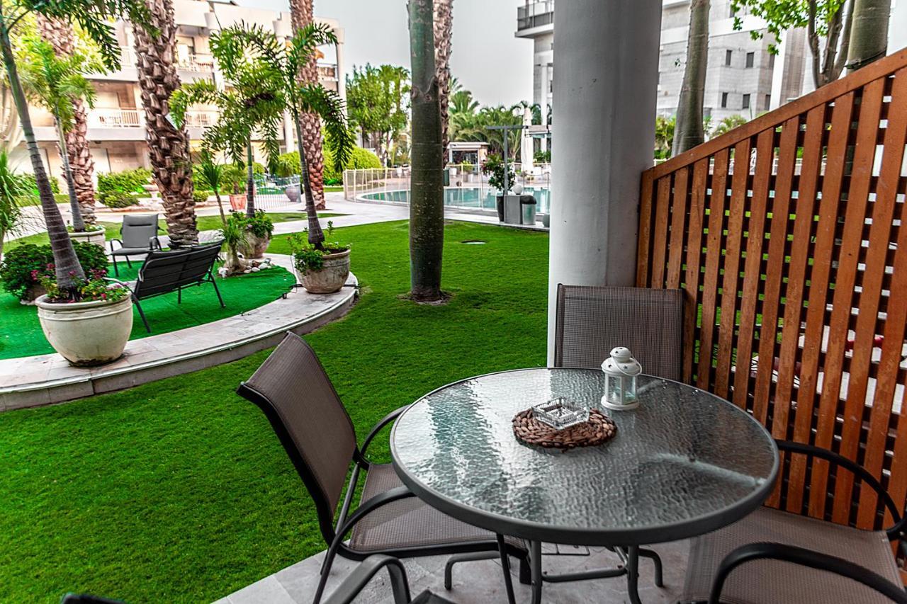 דירת גן פונה לבריכה - Pool Garden View Eilat Apartment ภายนอก รูปภาพ